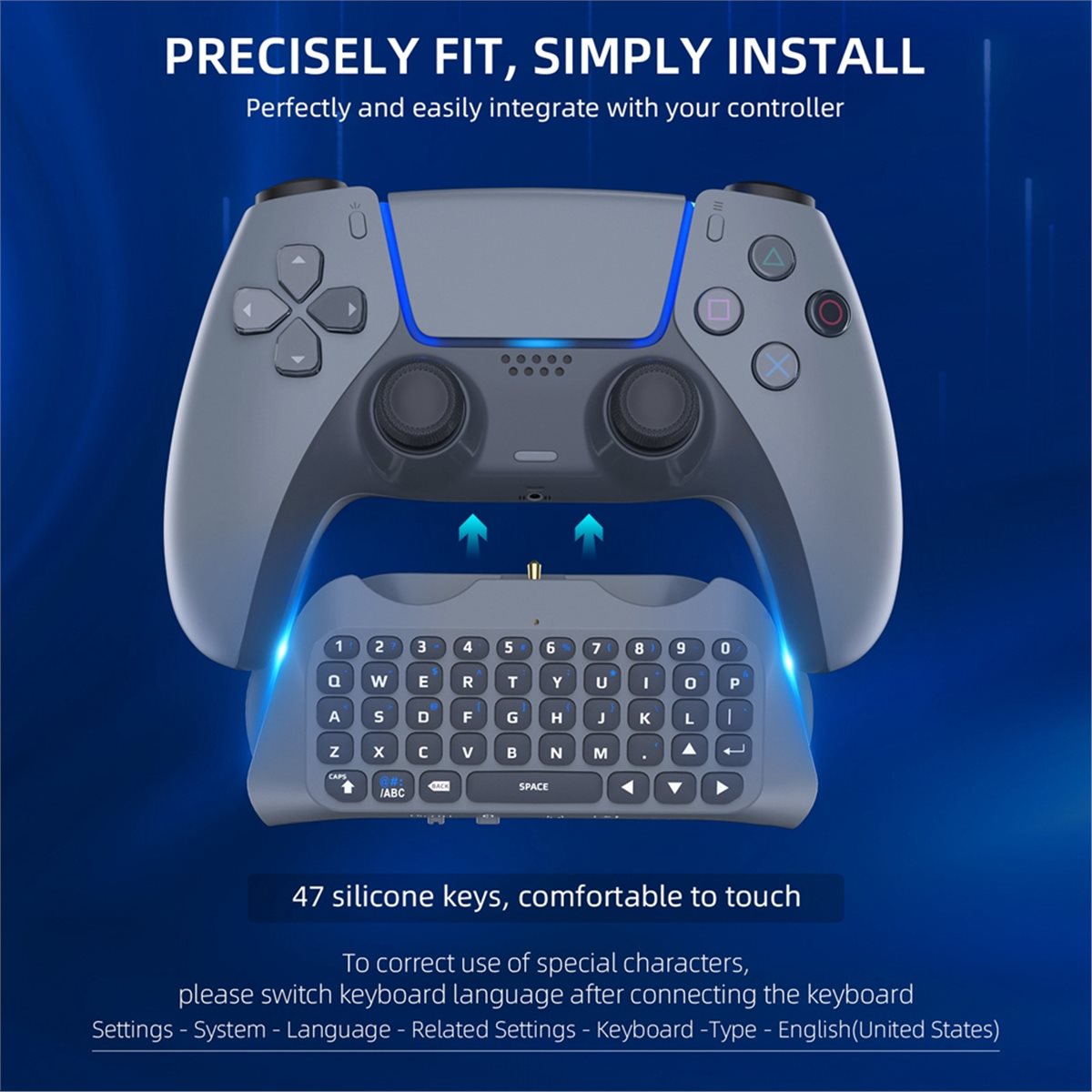 Gaming Keyboard Mini - Teclado Inalámbrico para Juegos goodidea de