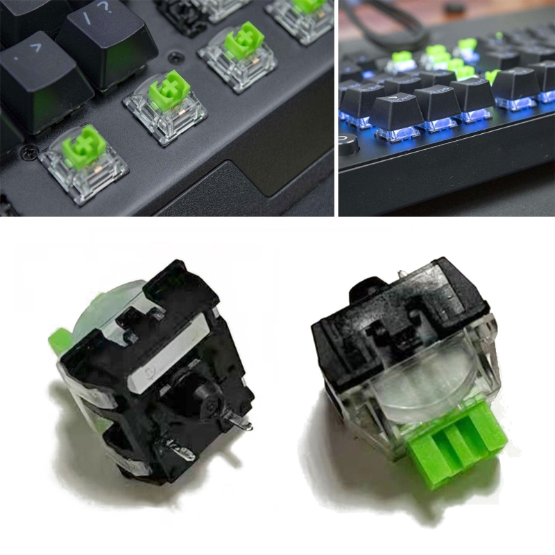 Gaming Keyboard No Rgb - Interruptores RGB verdes 2 piezas y