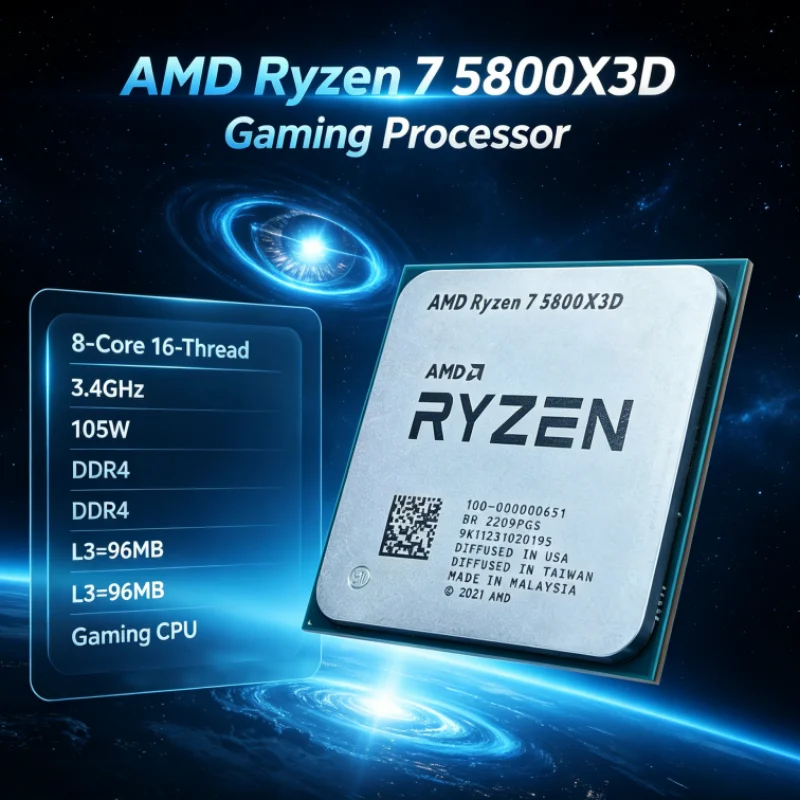 Amd Cpu Ryzen 7 - Procesador AMD Ryzen 7 5800X3D de