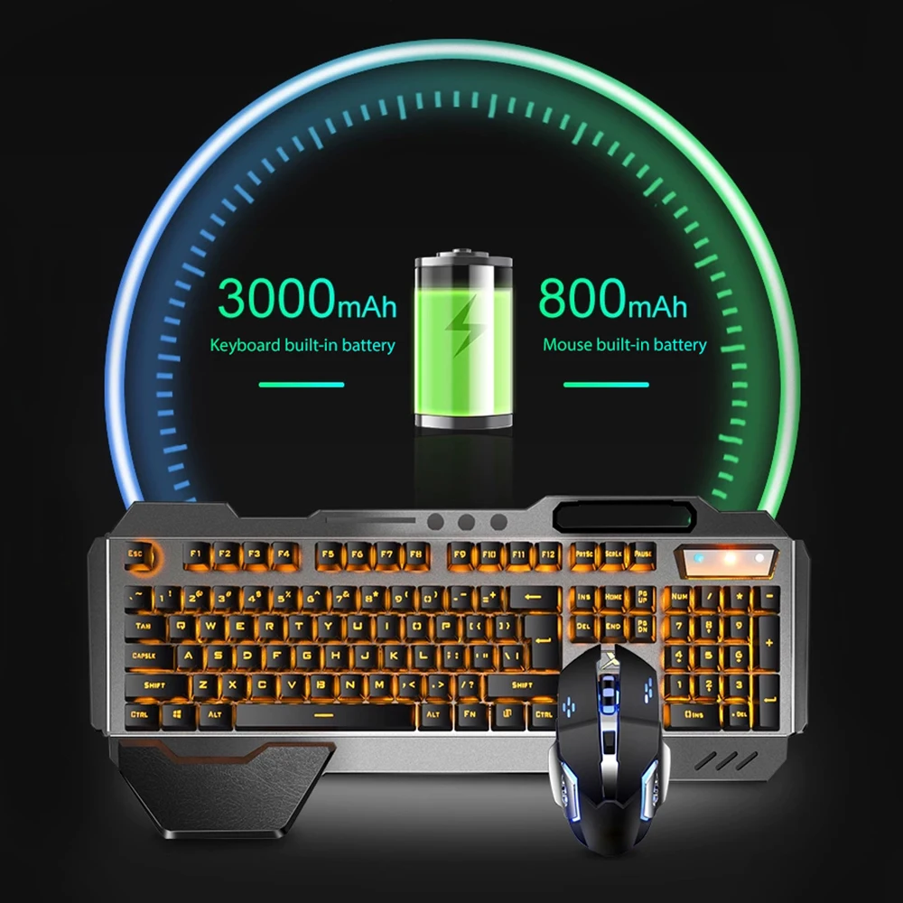 Teclado y ratón inalámbricos K - Gaming Keyboard Mini reseña y precio