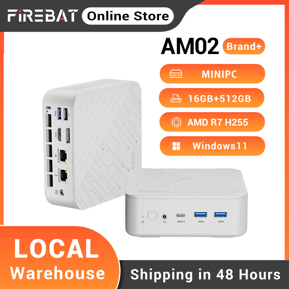 Mini PC FIREBAT AM02, AMD Ryze - Amd Cpu Ryzen 7 reseña y precio