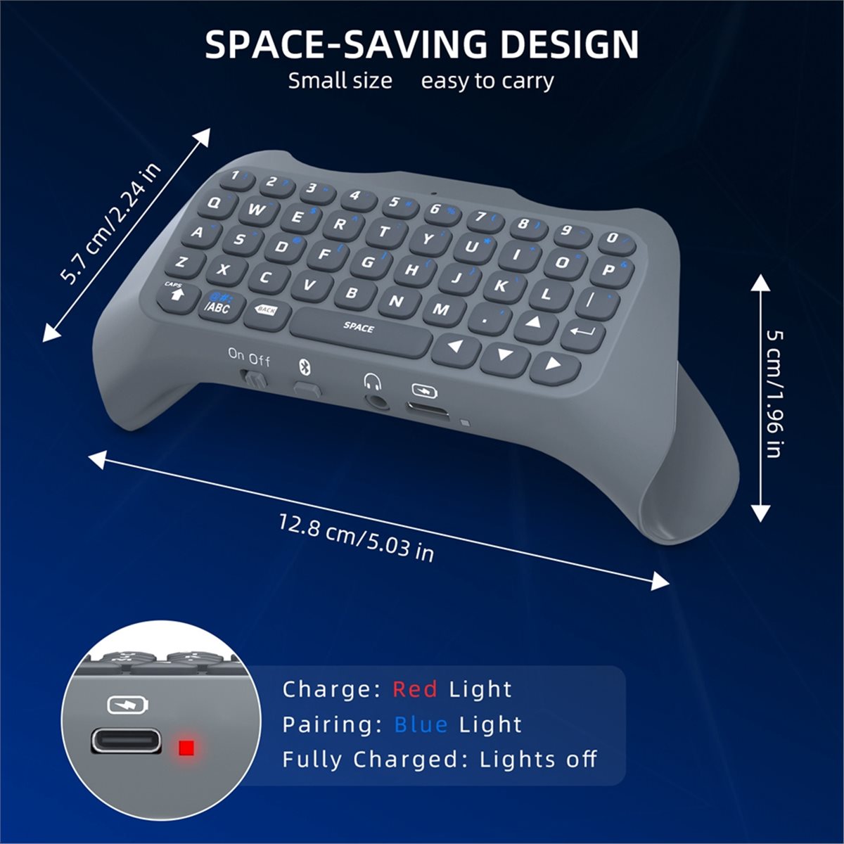 Teclado Inalámbrico para Juego - Gaming Keyboard Mini reseña y precio