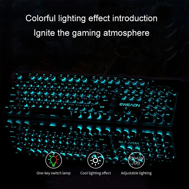 Conjunto de Teclado y Ratón Me - Gaming Keyboard Nearby reseña y precio