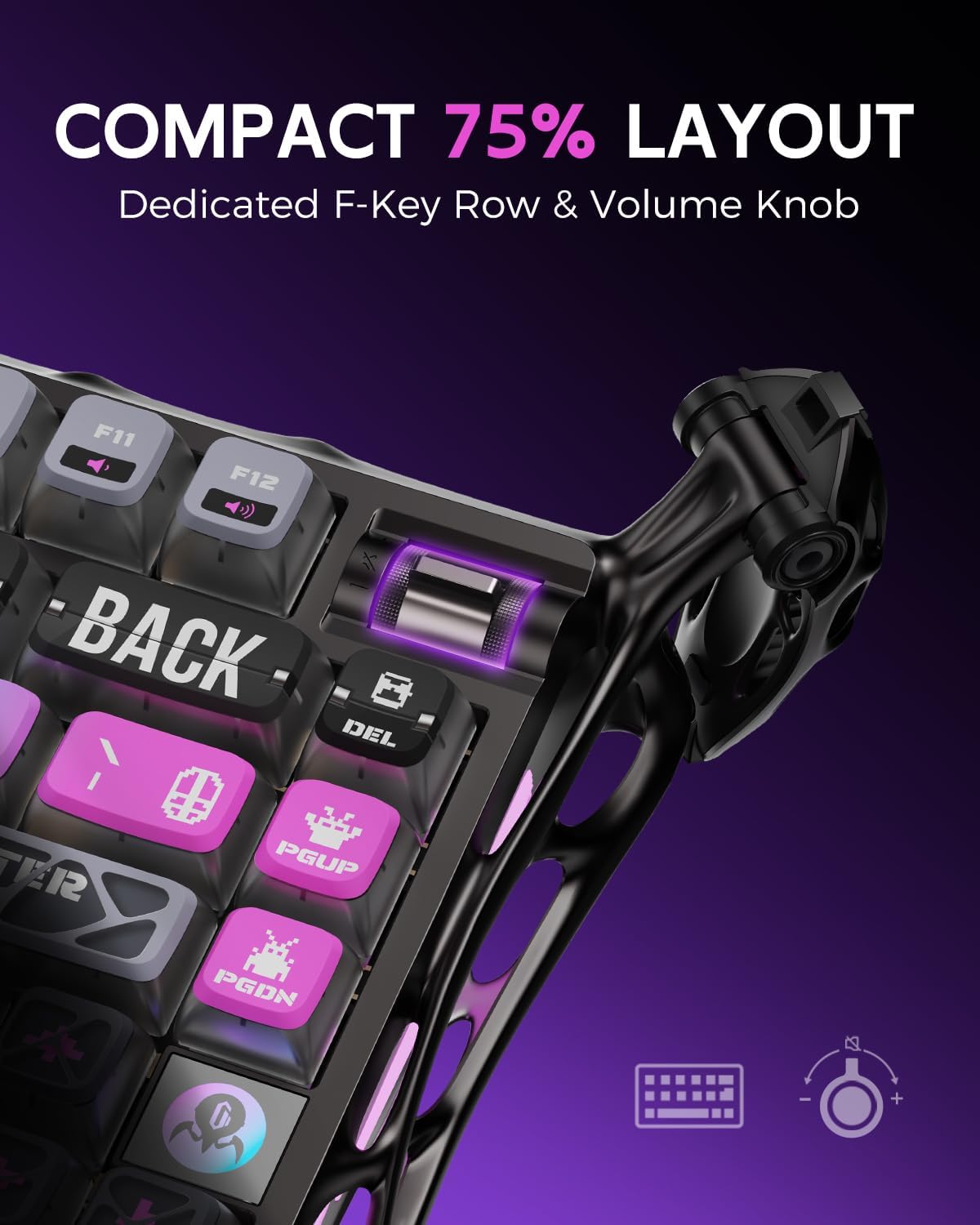 Teclado Mecánico Inalámbrico p - Gaming Keyboard Hot Swappable reseña y precio