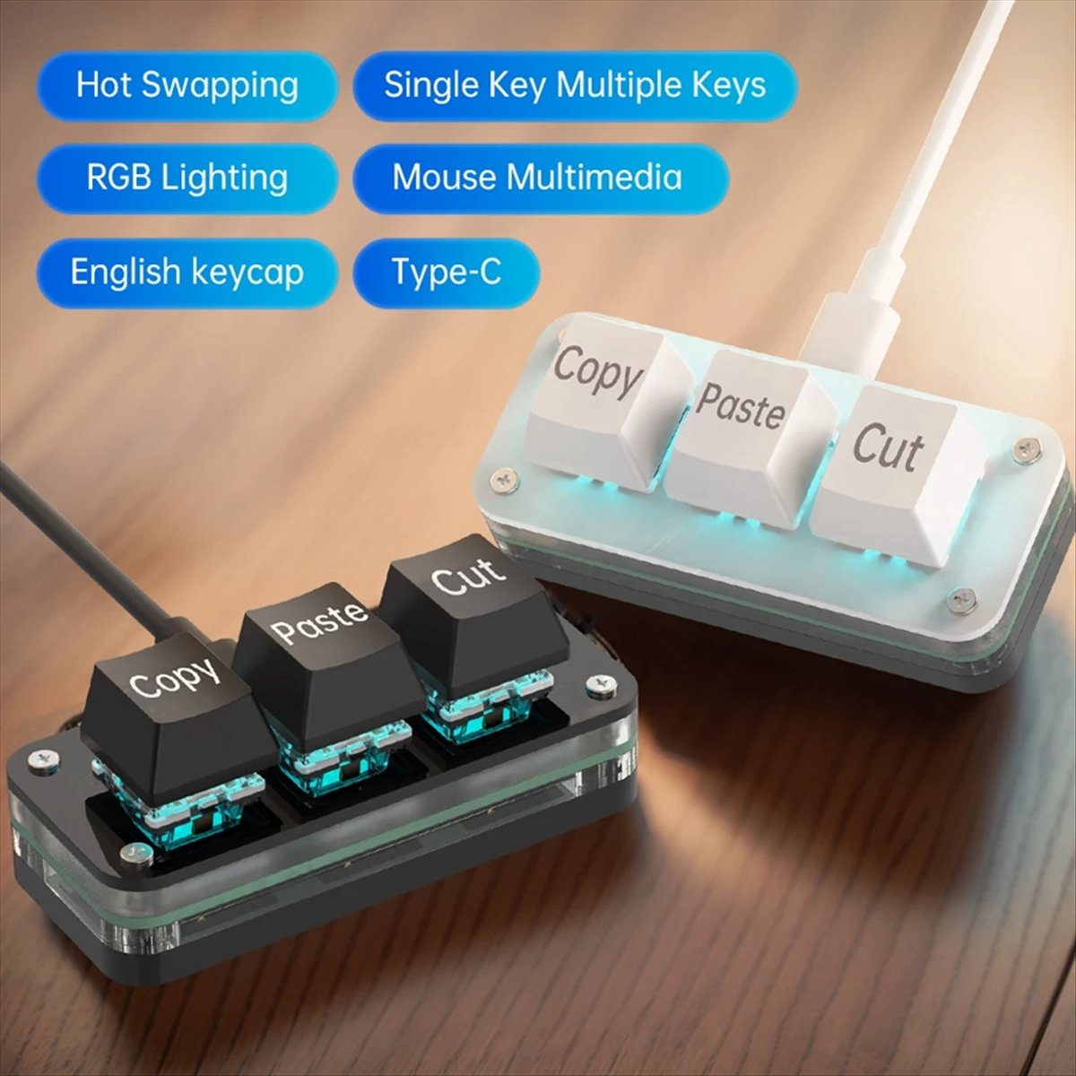 doyou Mini Teclado Programable - Gaming Keyboard Mini reseña y precio