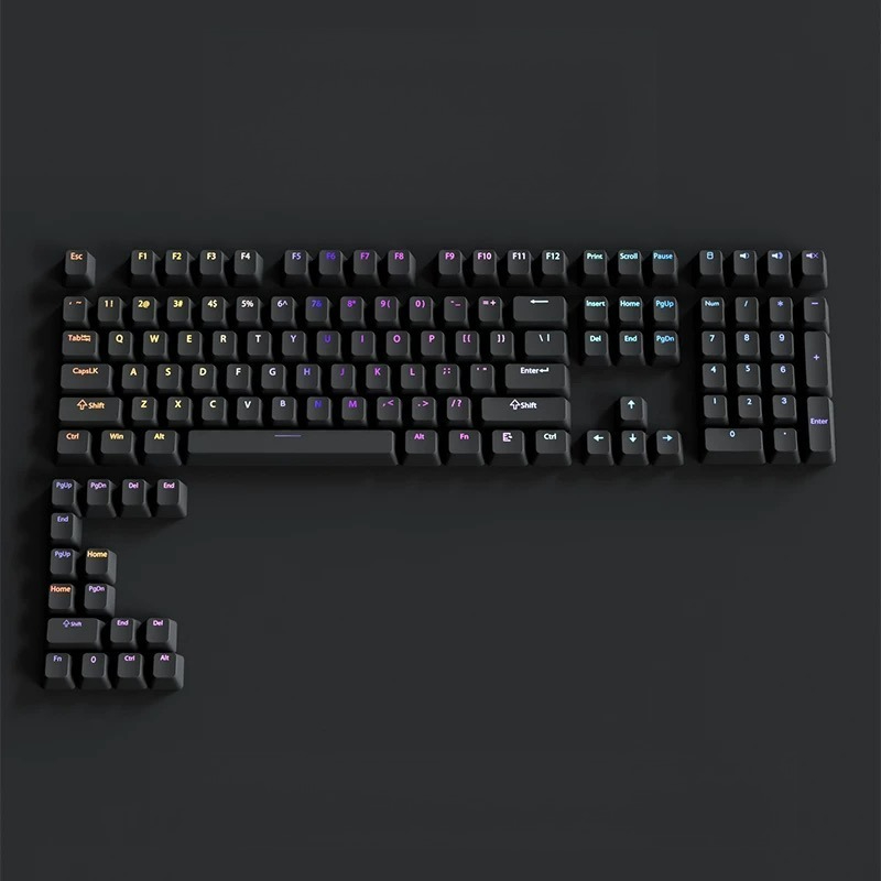 Teclas Retro Negras PBT de 133 - Gaming Keyboard 2026 reseña y precio