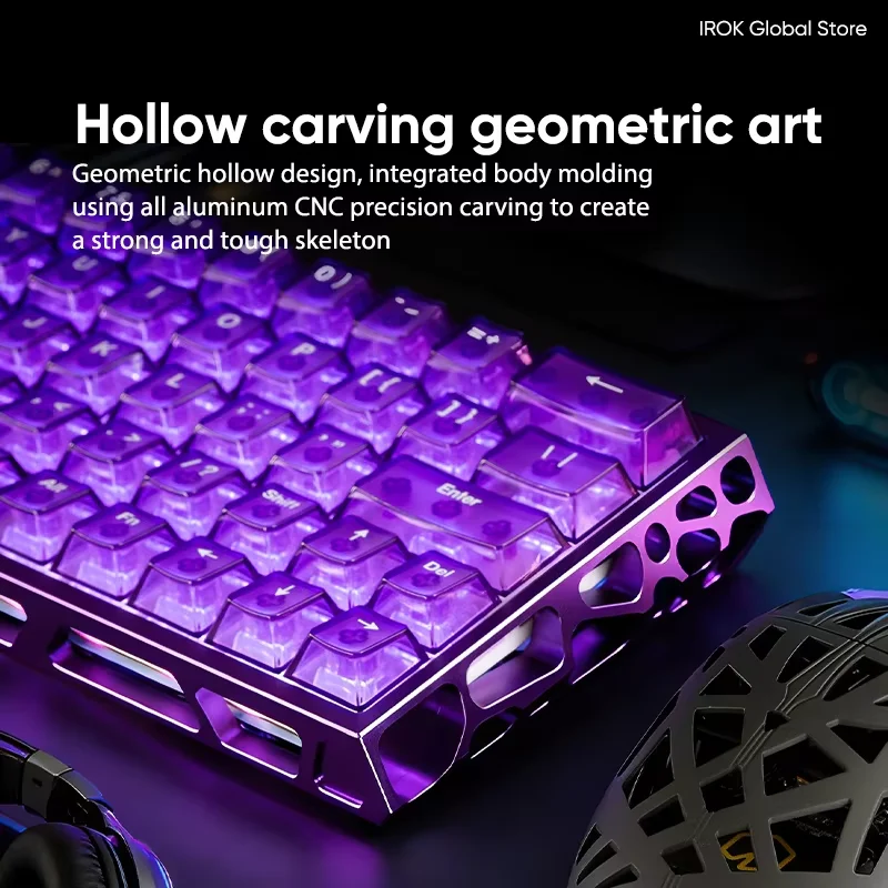 Teclado Mecánico para Juegos I - Gaming Keyboard Hot Swappable reseña y precio