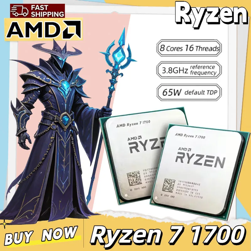 Procesador AMD Ryzen 7 1700 3. - Amd Cpu Ryzen 7 reseña y precio